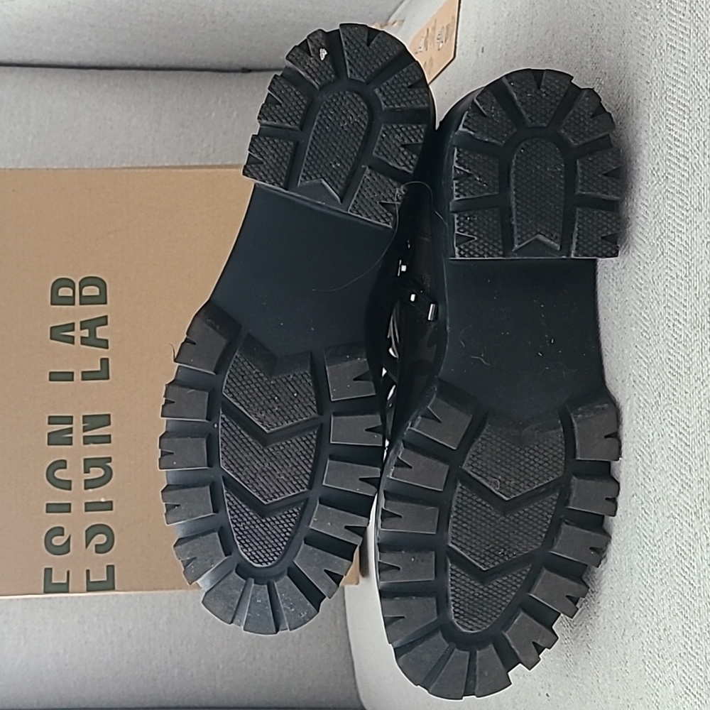 Design Lab Aurora Camo Combat Boots - 8 - Picture 11 of 15
